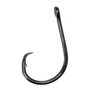 GAMAKATSU Octopus Circle Straight Eye 4x Strong 25-Pack NS Black Hooks - Gamakatsu