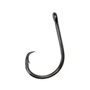 GAMAKATSU Octopus Circle Straight Eye 4x Strong 25-Pack NS Black Hooks - Gamakatsu