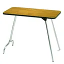 SURCO All Purpose Oak Finish 16x32in Folding Table (1632O) - Surco