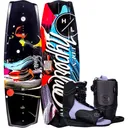 HYPERLITE Eden Jr. 125 Wakeboard with Jinx-Girls Bindings (25320102) - Hyperlite