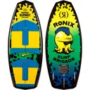 RONIX Kid's Powertail Sonic 3'9" Yellow/Green Squidhawk Wakesurf Board (252401) - Ronix