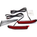 CIRO Red Lens/Amber Turn Signals Tour Tips for '21-up Gold Wing, (48221) - Ciro