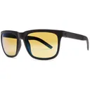 ELECTRIC Knoxville Sport Matte Black/Yellow Polarized Pro Sunglasses (EE15101090) - Electric