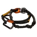 RONIX Surf/Wake/Foil Bimini Quick Connect Spinner 4ft Black/Gold Rope (256175) - Ronix