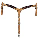 PROFESSIONAL'S CHOICE Pink Flower Pony Breast Collar (3P6040-PONY) - Professional's Choice