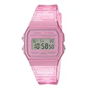 CASIO F91WS-4 Pink Quartz Watch with Resin Strap (F91WS-4) - Casio