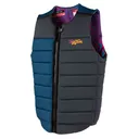RONIX Purple Haze Psychedelic Blue/Grey CE Approved Impact Vest - Ronix
