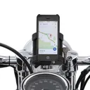 CIRO Premium 1 1/4" Clamp Chrome Smartphone Holder (50214) - Ciro