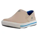 KORKERS Women's Fish Moc Tarpon Shoe With Fixed Kling-On Deck Blue Sole (OS1500TN) - Korkers