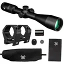 VORTEX Crossfire HD 6-18x50 Illuminated Dead-Hold 2A BDC MOA Riflescope w/ Sport 30mm High Riflescope Rings (CFR-61801i+SPT30-H) - Vortex