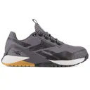 REEBOK Men's Nano X1 Adventure Composite Toe Grey/Black Work Shoes (RB3481) - Reebok