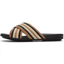 FITFLOP Gracie Stripe-Webbing Cross Slides (A4F) - Fitflop