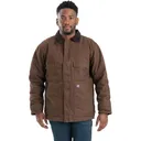 BERNE Men's Heartland Washed Chore Bark Coat (CH377BB) - Berne