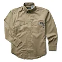 WOLVERINE Men's FR Twill Flame-Resistant Button-Down Collar Long Sleeve Shirt (W1203320) - Wolverine Apparel