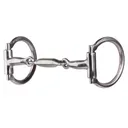 PROFESSIONAL'S CHOICE D Ring Three Piece Snaffle Bit (PCB-98A) - Professional's Choice