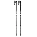 LEKI Skyterra Lite Black/White/Neon Orange Trekking Poles, Size: 100-135cm (65621351S) - Leki