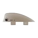 LIQUID FORCE SK Dual Tab Brown Wakesurf Fin - Liquid Force