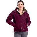 BERNE Women's Sherpa-Lined Softstone Duck Hooded Jacket (WHJ43) - Berne