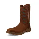 TWISTED X Men's 11in UltraLite X Cinnamon/Eco Dust Work Boots (MULN002) - Twisted X