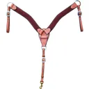 PROFESSIONAL'S CHOICE Contoured 2in Tan Bison Breast Collar (1165TBIS) - Professional's Choice