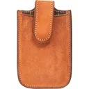 MARTIN SADDLERY Chestnut Roughout Leather Smart Phone Holder (IPHONEH6CHRO) - Martin Saddlery
