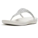 FITFLOP Solay Mixed-Crystal Toe-Post Sandals (A5X) - Fitflop