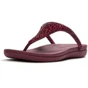 FITFLOP Solay Mixed-Crystal Toe-Post Sandals (A5X) - Fitflop