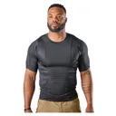 TRU-SPEC Men's Concealed Holster Carry Black Tee Shirt (1226) - Tru-Spec