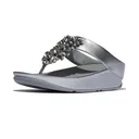FITFLOP Women's Rumba Iridescent Beaded Toe-Post Sandals (E4X) - Fitflop