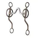 CLASSIC EQUINE Joe Beaver Loose Cheek Shank Roping Bit with High Port (JBBIT1) - Classic Equine