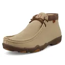TWISTED X Men's Chukka UltraLite X Driving Moc Khaki/Brown Casual Shoes (MDMU001) - Twisted X