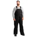 BERNE Men's Icecap Insulated Black Bib Overall (NB834BK) - Berne