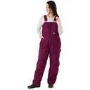 BERNE Women's Softstone Duck Insulated Bib Overall (WB515) - Berne