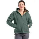 BERNE Women's Sherpa-Lined Softstone Duck Hooded Jacket (WHJ43) - Berne