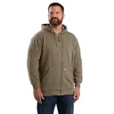 BERNE Men's Heritage Thermal-Lined Full-Zip Hooded Sweatshirt (SZ101GPH) - Berne