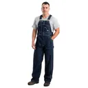 BERNE Men's Heritage Unlined Denim Bib Overall (B1212DN) - Berne