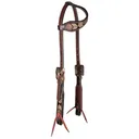 PROFESSIONAL'S CHOICE 1-Ear Chocolate Arrowhead Headstall (3P1037) - Professional's Choice