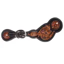 PROFESSIONAL'S CHOICE Women's Wild Rose Black/Natural Spur Straps (3P9023-L) - Professional's Choice