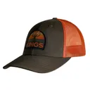 KINGS CAMO Dusk Dark Loden/Jaffa Orange Patch Hat (115-DJ/JO-DUSK) - Kings Camo