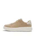 FITFLOP Women's RTG Hazelnut Suede Snake Lace Up Sneakers (ABZ-740) - Fitflop