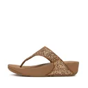 FITFLOP Lulu Multi-Tonal Glitter Toe-Post Sandals (JE6) - Fitflop