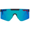 PIT VIPER The Peacekeeper Original 2.0 HDPV Polarized Blue Regular Sunglasses (E-NR-PEACKEP-HCP-BL) - Pit Viper