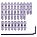 DMR Vault Pedal Silver Flip Pins (DM1895) - Dmr
