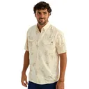 HUK Men's KC Tide Point Button-Down Printed SS Shirt (H1500221) - Huk