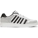 K-SWISS Men's Court Palisades White/Gray/Black Shoes (06931-144-M) - K-Swiss