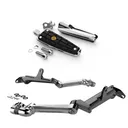 CIRO Frame Mounted Adjustable Highway Peg Mount Kit - Ciro