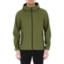 SAVE THE DUCK Men's Drop Hooded Rain Jacket (D32098M-DARK22-S) - Save The Duck