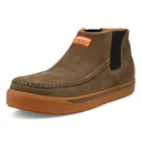 TWISTED X Men's 4in Chelsea Kicks Shitake Work Boots (MCAN014) - Twisted X
