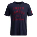 UNDER ARMOUR Men's Freedom Vintage USA Midnight Navy T-Shirt (1386735-410) - Under Armour