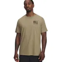UNDER ARMOUR Men's Freedom By 1775 Federal Tan/Gridiron Brown T-Shirt (6004104-499) - Under Armour